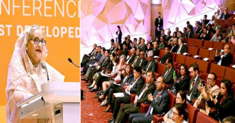 ‘সাসটেইনেবল অ্যান্ড স্মুথ ট্রান্সলেশন ফর দ্য গ্র্যাজুয়েটিং কোহোর্ট অব ২০২১’ শীর্ষক সম্মেলনে প্রধানমন্ত্রী শেখ হাসিনা 