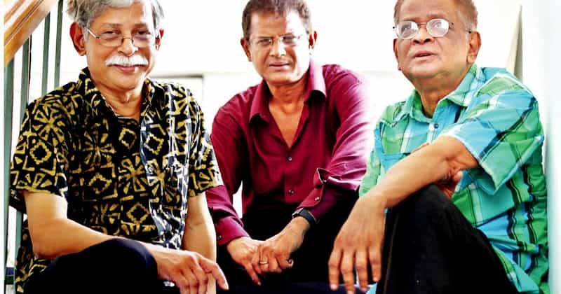 জাফর ইকবাল ও আহসান হাবিবের সাথে হুমায়ূন আহমেদ
