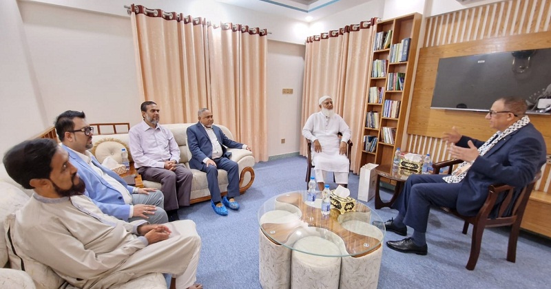 জামায়াত আমিরের সঙ্গে ফিলিস্তিনের রাষ্ট্রদূতের সাক্ষাৎ