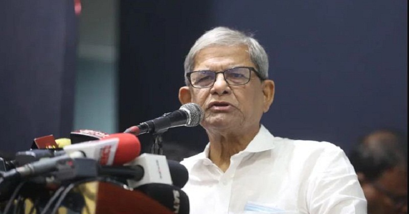 নির্বাচনে ব্যত্যয় ঘটলে ড. ইউনূস সরকারকে দায় নিতে হবে: মির্জা ফখরুল