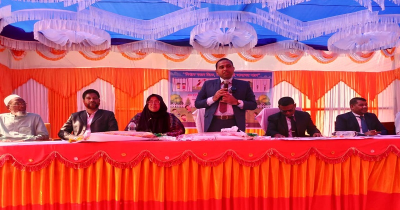 ঘাটাইলে স্কুলে প্লে গ্রাউন্ড উদ্বোধন