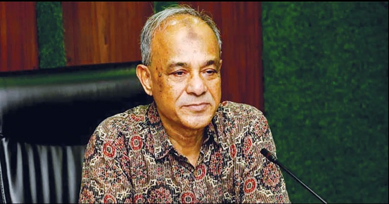 স্বরাষ্ট্র উপদেষ্টা জাহাঙ্গীর আলম চৌধুরী। সংগৃহীত ছবি