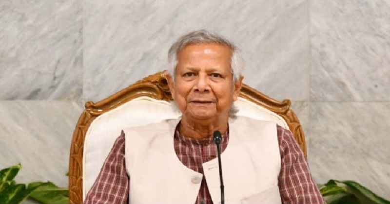 প্রধান উপদেষ্টা ড. মুহাম্মদ ইউনূস। সংগৃহীত ছবি