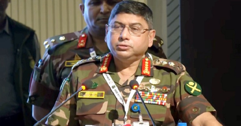  সেনাবাহিনীর প্রধান জেনারেল ওয়াকার-উজ-জামান। সংগৃহীত ছবি