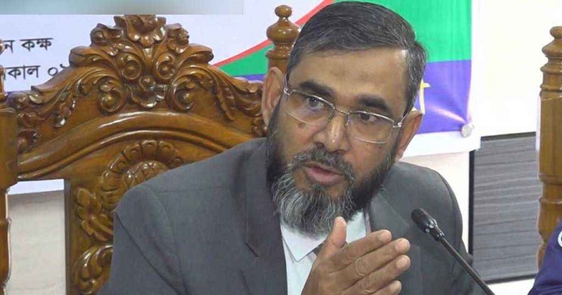নির্বাচন কমিশনার আবুল ফজল মো. সানাউল্লাহ।