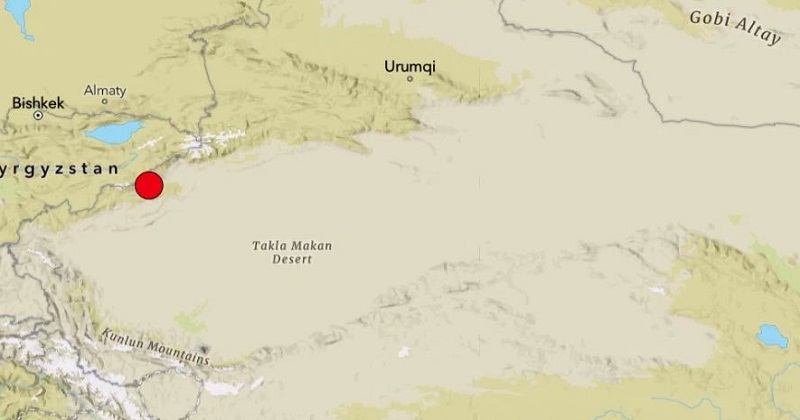 ভূপৃষ্ঠ থেকে ১০ কিলোমিটার গভীরে ৬ মাত্রার ভূমিকম্প 