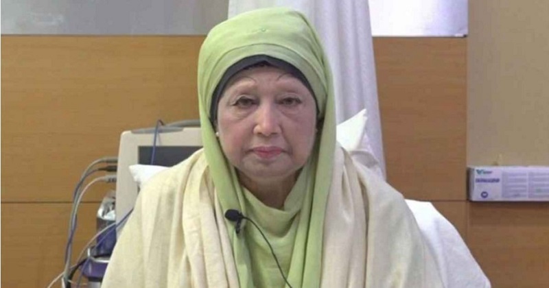 বিএনপির চেয়ারপারসন খালেদা জিয়া।