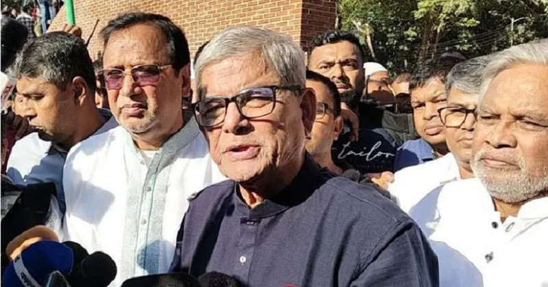 বিএনপির মহাসচিব মির্জা ফখরুল ইসলাম আলমগীর।