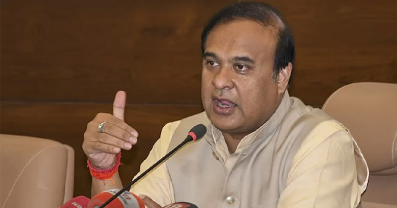 আসাম মুখ্যমন্ত্রী হিমন্ত বিশ্ব শর্মা।