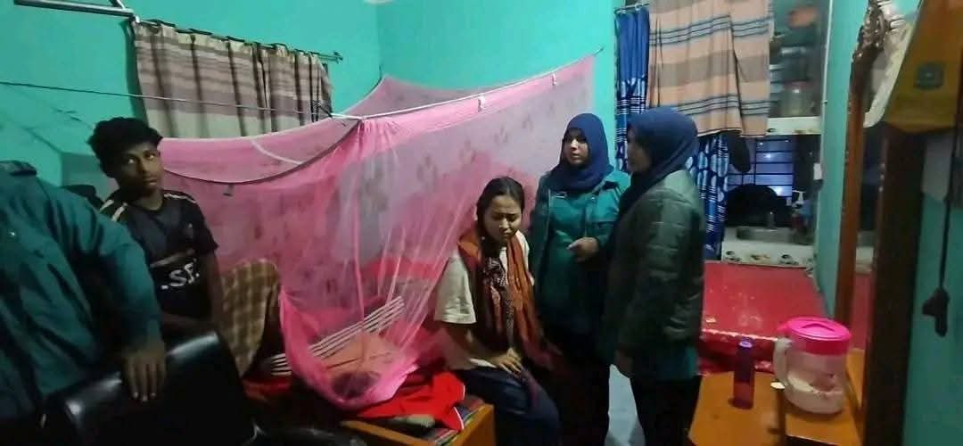 নিজ বাসা থেকে গ্রেফতার আলোচিত জুলাইযোদ্ধা তাহরিমা