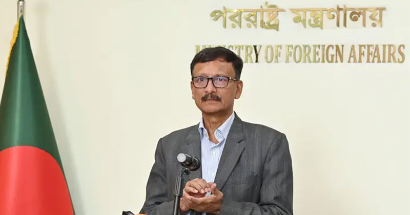 পররাষ্ট্র উপদেষ্টা তৌহিদ হোসেন।