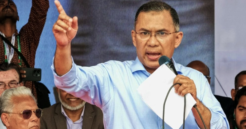 বিএনপি চেয়ারম্যান তারেক রহমান