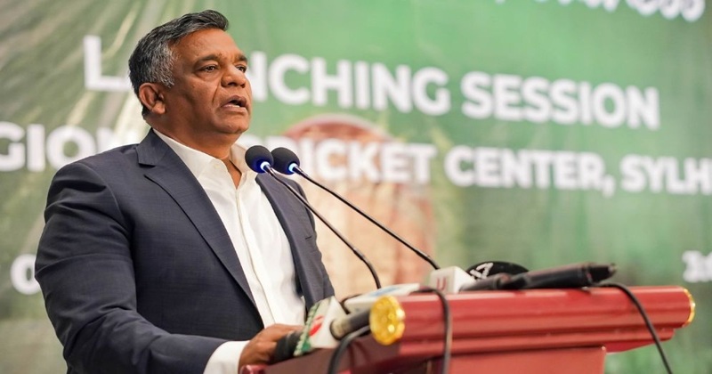 বিসিবি সভাপতি আমিনুল ইসলাম বুলবুল