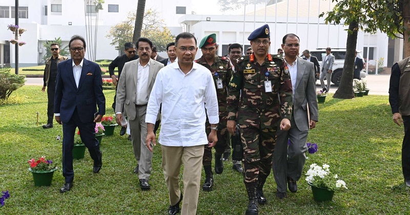 সরকারপ্রধান হিসেবে আজ ছিল তাঁর তৃতীয় কর্মদিবস