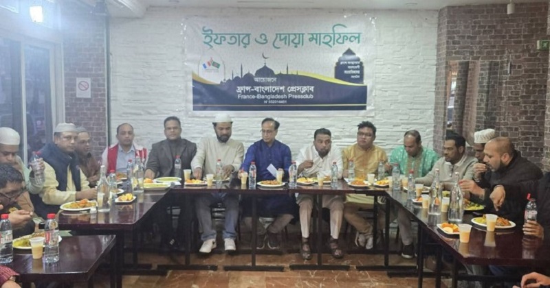 গণমাধ্যমকর্মীদের সম্মানার্থে ইফতার ও দোয়া মাহফিল অনুষ্ঠিত