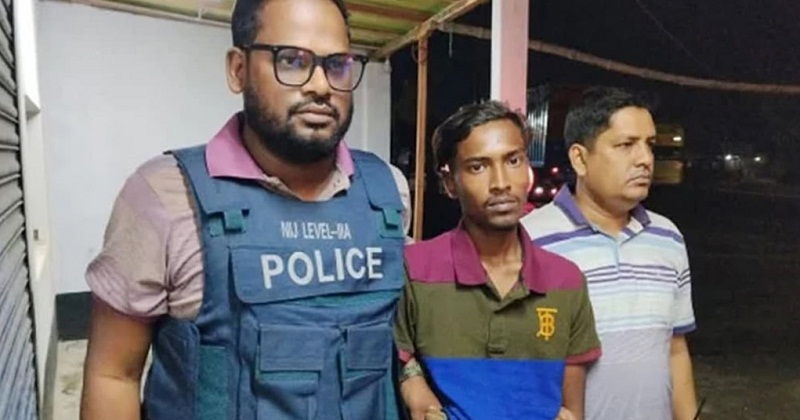 গ্রেপ্তার প্রধান আসামি নূর মোহাম্মদ ওরফে নূরা