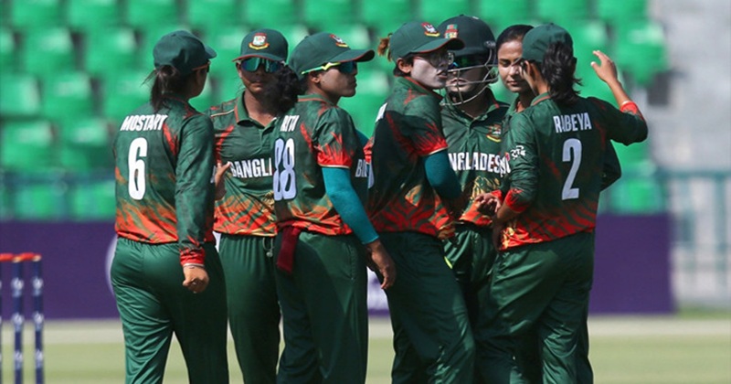 বাংলাদেশ নারী ক্রিকেট দলের সদস্যরা-ফাইল ছবি