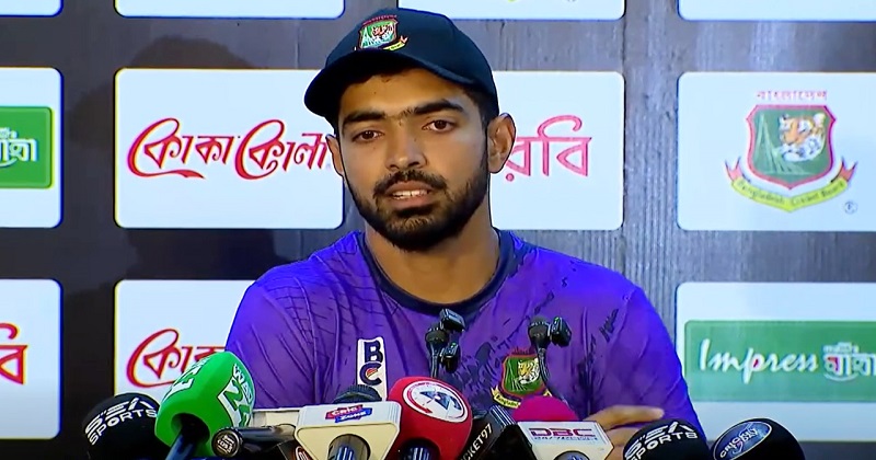 মিরপুরে সংবাদ সম্মেলনে সাইফ হাসান-ইন্টারনেট