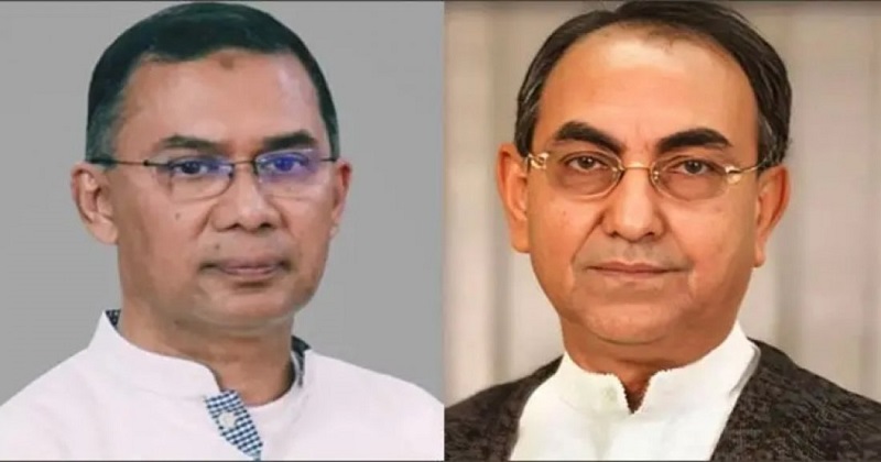 প্রধানমন্ত্রী তারেক রহমান মির্জা আব্বাসের শয্যাপাশে