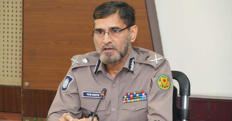 ঢাকা মেট্রোপলিটন পুলিশের (ডিএমপি) কমিশনার মো. সরওয়ার। ছবি: সংগৃহীত