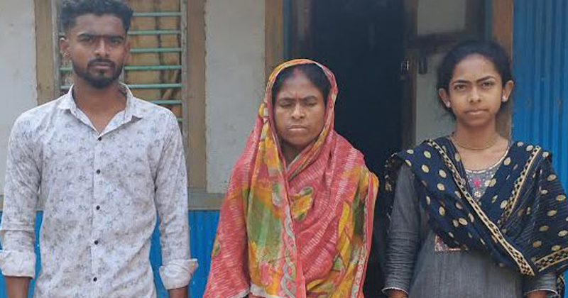 আনন্দের স্ত্রী, ছেলে ও মেয়ে