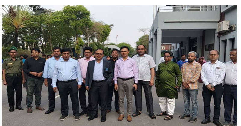 মোঃ আমিনুল ইসলাম ওয়াসার বিভিন্ন স্থাপনা ও কার্যক্রম পরিদর্শন করেন