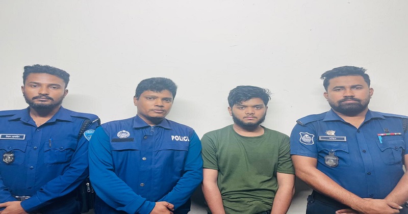 আসামি সাঈম উদ্দীন গ্রেপ্তার করেছে পুলিশ