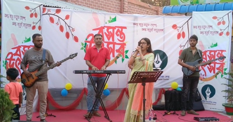 বসন্তের রঙে সাতক্ষীরায় সাংবাদিক-গুণীজনের মহামিলন