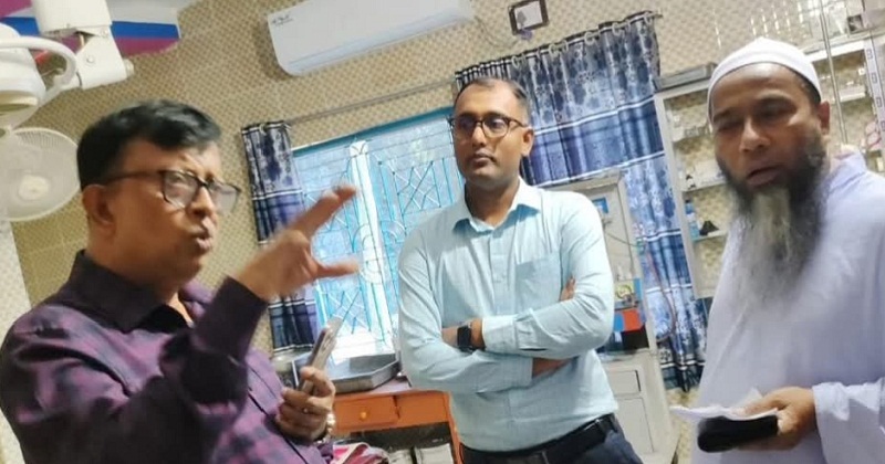 বিভিন্ন স্বাস্থ্যসেবা প্রতিষ্ঠান আকস্মিক পরিদর্শন
