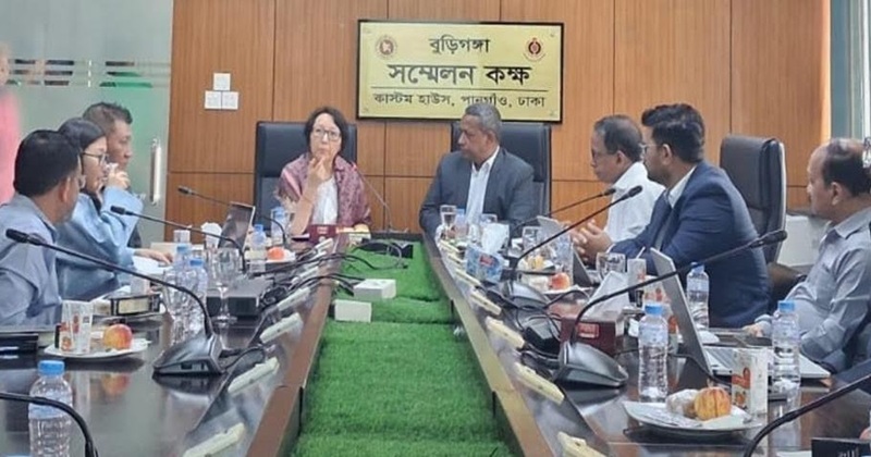 পানগাঁও অভ্যন্তরীণ কন্টেইনার টার্মিনাল পরিদর্শন করলেন ভূটানের রাষ্ট্রদূত