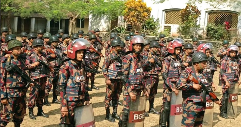 শেরপুর-৩ আসনের উপনির্বাচনে ১৬ প্লাটুন বিজিবি মোতায়েন