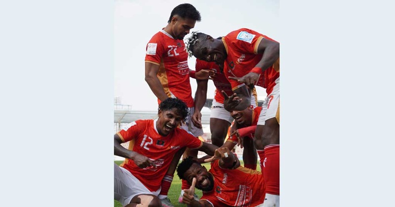 সহজ জয়ে গ্রুপ পর্ব পেরুনোর আশা বাঁচিয়ে রাখল বসুন্ধরা কিংস।