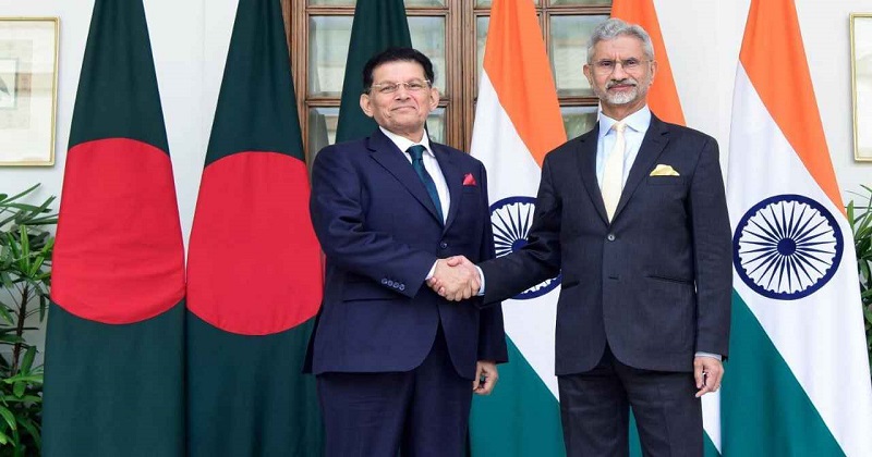 পররাষ্ট্রমন্ত্রী ড. খলিলুর রহমান ও ভারতের পররাষ্ট্রমন্ত্রী ড. এস জয়শঙ্করের সঙ্গে বৈঠক