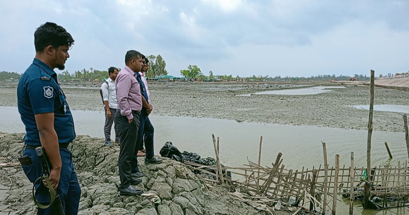 কুতুবদিয়ায় উপজেলা প্রশাসনের খাল উদ্ধার অভিযান