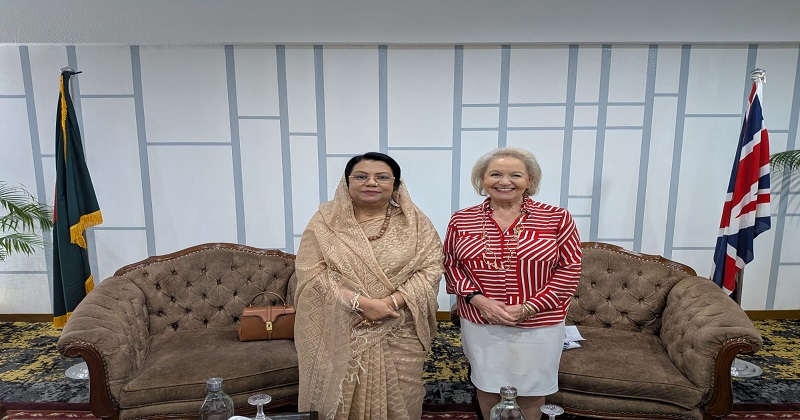 মন্ত্রী ও প্রতিমন্ত্রীর সঙ্গে যুক্তরাজ্যের বাণিজ্য দূত