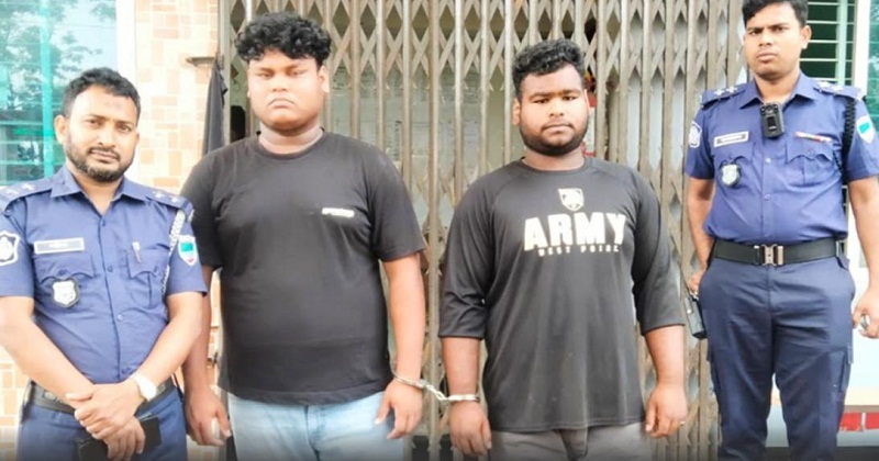 দুই যুবকের কারাদণ্ড