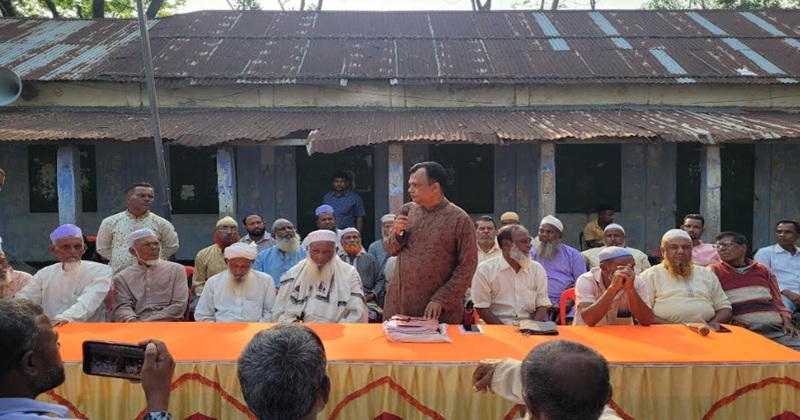 শান্তিগঞ্জ উপজেলার পাথারিয়া ইউনিয়ন পরিষদ ভবন নির্ধারিত স্থানে বাস্তবায়নের দাবিতে ইউনিয়নবাসীর মতবিনিময় সভা অনুষ্ঠিত