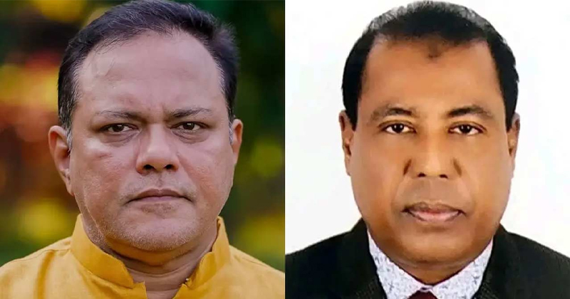 মো. মাহমুদুল হক রুবেল ও মো. রেজাউল করিম বাদশা।
