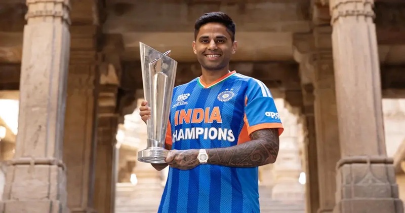 ভারতের টি২০ দলের অধিনায়ক সুর্যকুমার যাদব