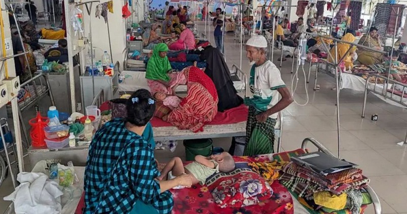 গত ৫ এপ্রিল থেকে হামের বিশেষ টিকাদান কর্মসূচি শুরু হয়েছে
