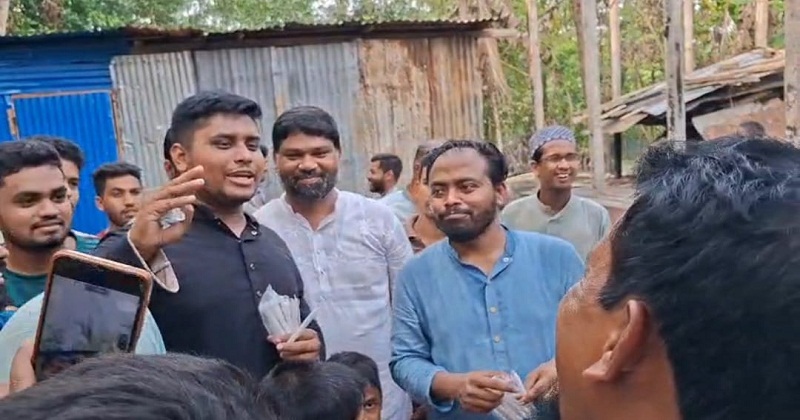 হাসনাত আব্দুল্লাহর প্রতিবাদ