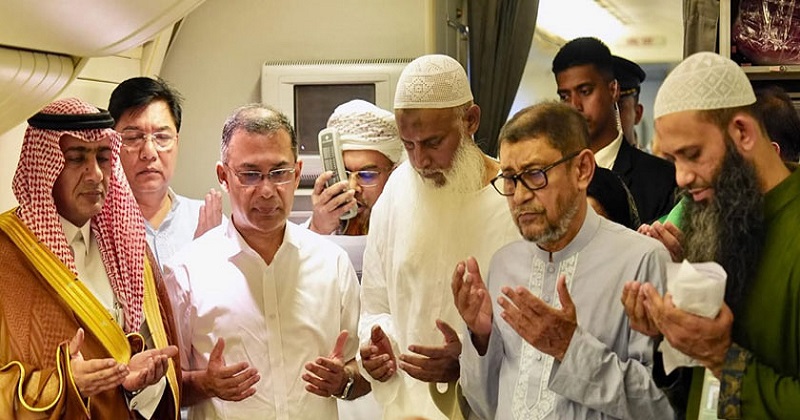 হজ ফ্লাইট কার্যক্রমের আনুষ্ঠানিক উদ্বোধন করেন প্রধানমন্ত্রী তারেক রহমান