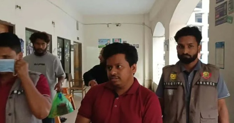 চিফ হুইপকে ব্ল্যাকমেইলিং মামলায় হাসান নাসিমকে কারাগারে পাঠানোর নির্দেশ