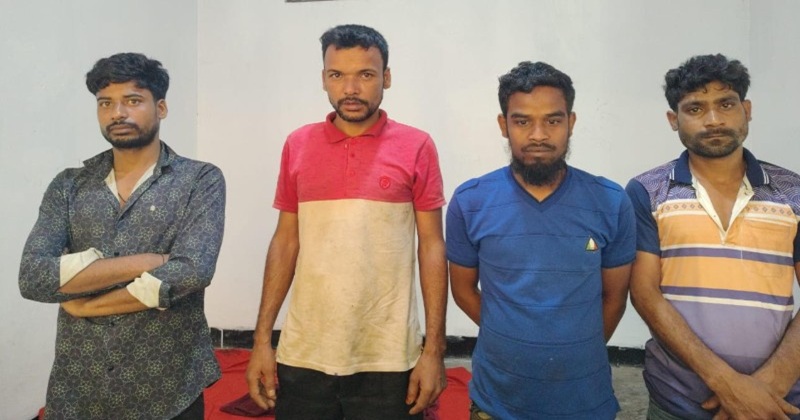 তেঁতুলিয়ায় ওয়েল্ডিং মেশিন চুরির দায়ে দুই সহোদরসহ চারজন আটক