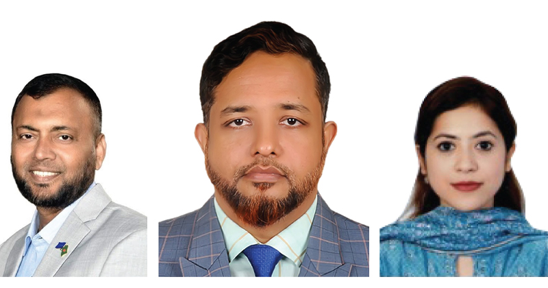 নবনির্বাচিত ভাইস প্রেসিডেন্ট ও চট্টগ্রাম রিজিয়নের চেয়ারম্যান মোহাম্মদ মোরশেদুল হাসান এবং পরিচালক ও চট্টগ্রাম রিজিয়নের কো-চেয়ারম্যান আবদুল গাফফার মিয়াজী ও সারিস্ত বিনতে নুর|
