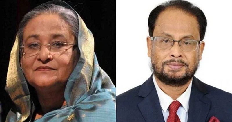 শেখ হাসিনা ও জিএম কাদের