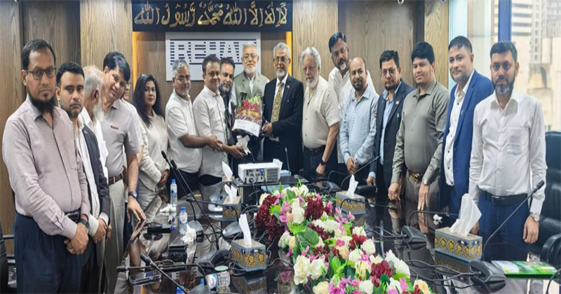 রিহ্যাব এর নতুন প্রেসিডেন্ট ড. মোঃ আলী আফজাল ও সিনিয়র ভাইস প্রেসিডেন্ট আব্দুর রাজ্জাক