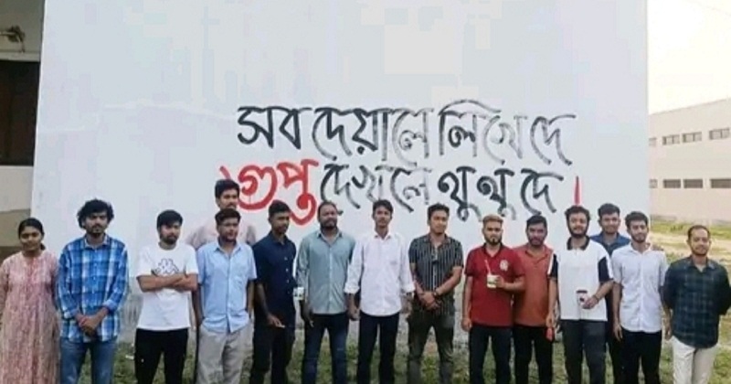 ছাত্রদলের দেয়াল লিখন