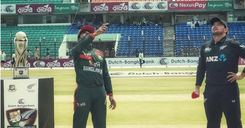 চট্টগ্রামে সিরিজ নির্ধারণী ওয়ানডে: টসে হেরে ব্যাটিংয়ে বাংলাদেশ
