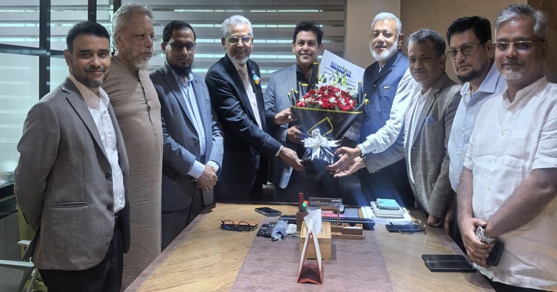 এমপির সঙ্গে রিহ্যাব নেতৃবৃন্দের সৌজন্য সাক্ষাৎ